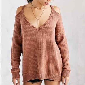 NWOT Kimchi Blue Cold Shoulder Sweater